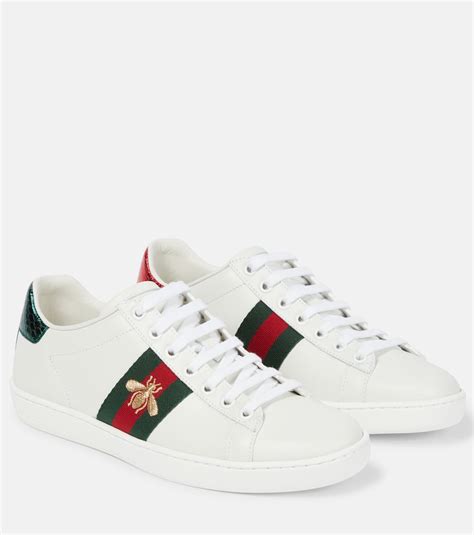 scarpe gucci logo ape|gucci ace water snake embroidered.